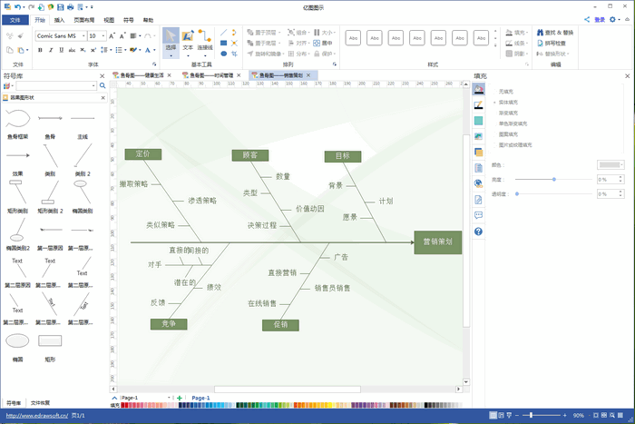 鱼骨图绘制软件