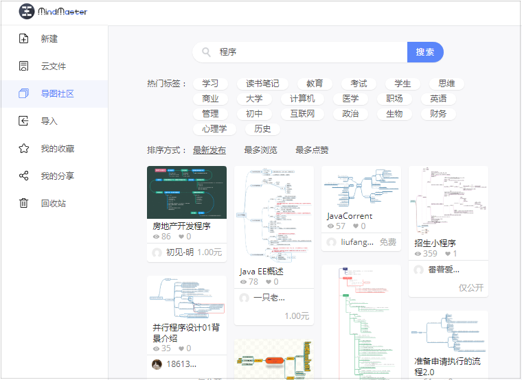 c语言程序思维导图模板