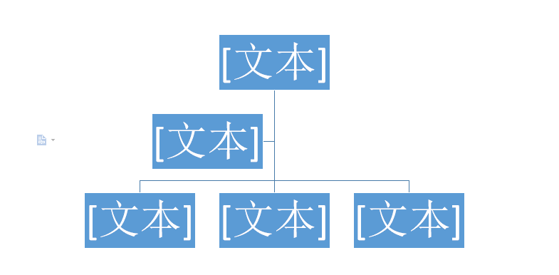 Word组织结构图