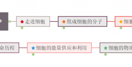 生物必修一思维导图