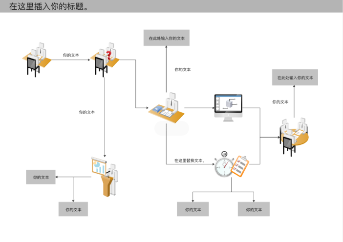 工作流程图模一